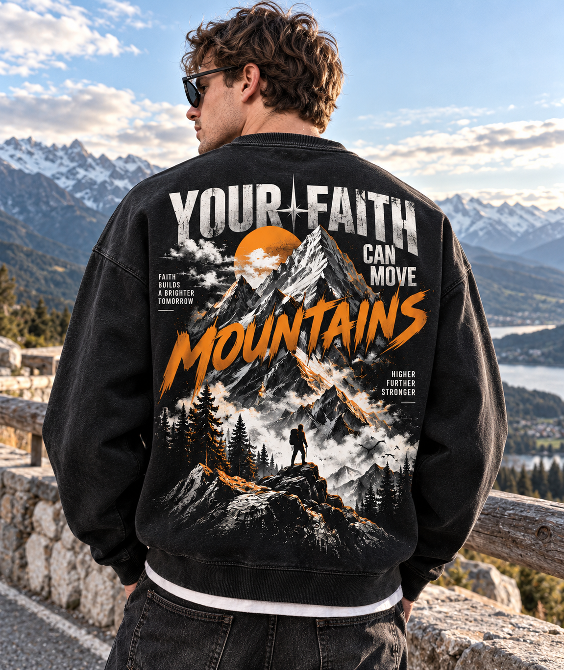 Faith Moves Mountains Sweatshirt