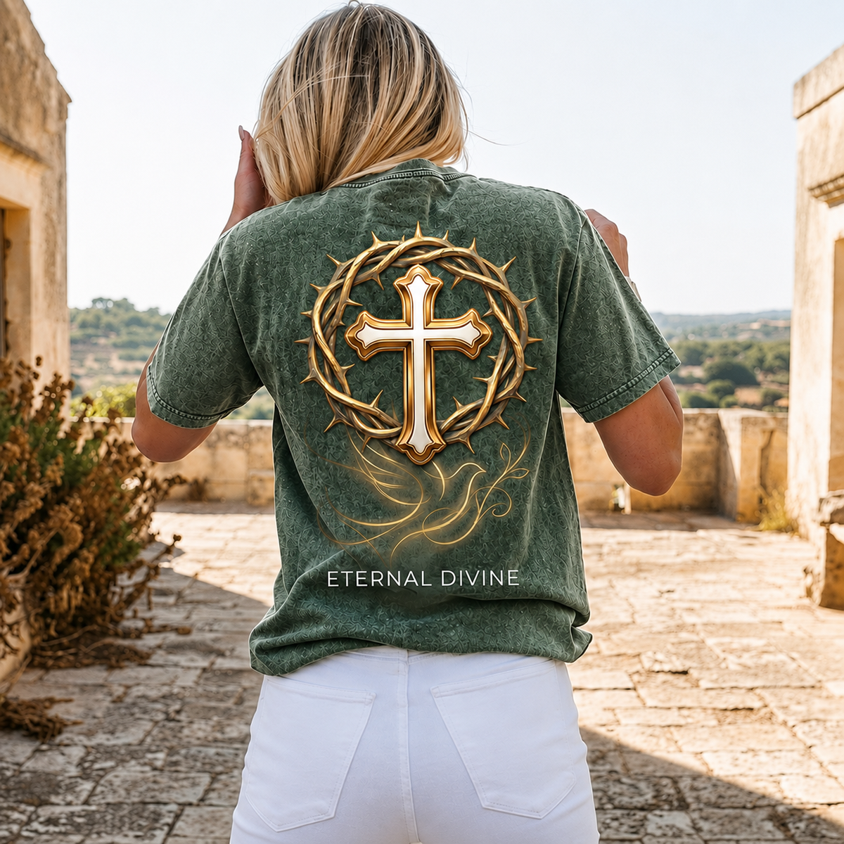 Faith Over Fear Vintage Tee