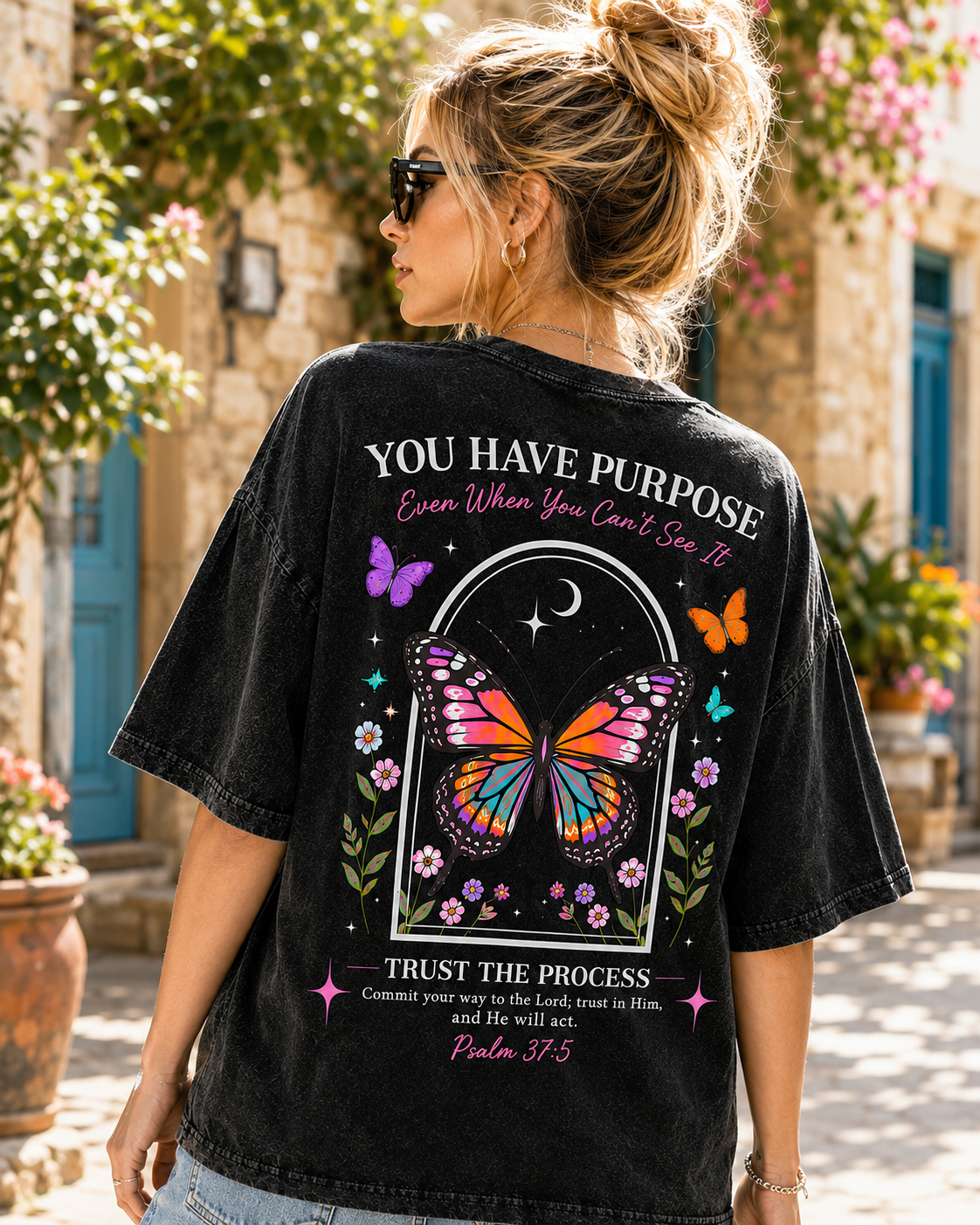 Purpose Butterfly Vintage Tee