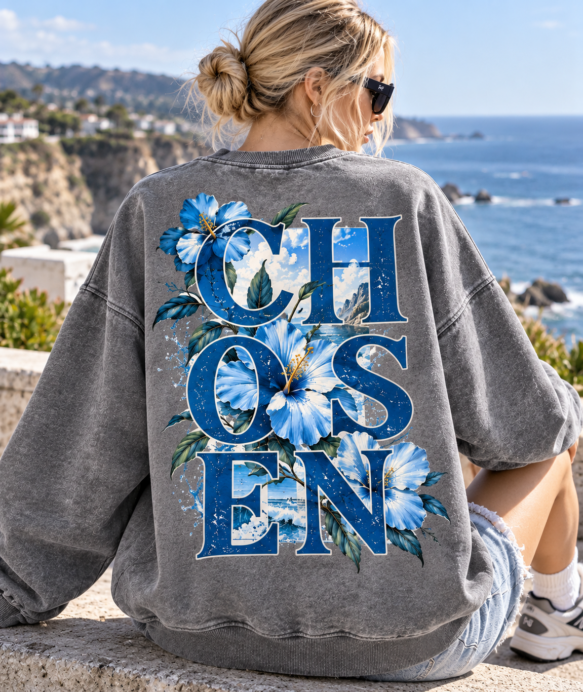 CHOSEN Floral Vintage Sweatshirt 🌺