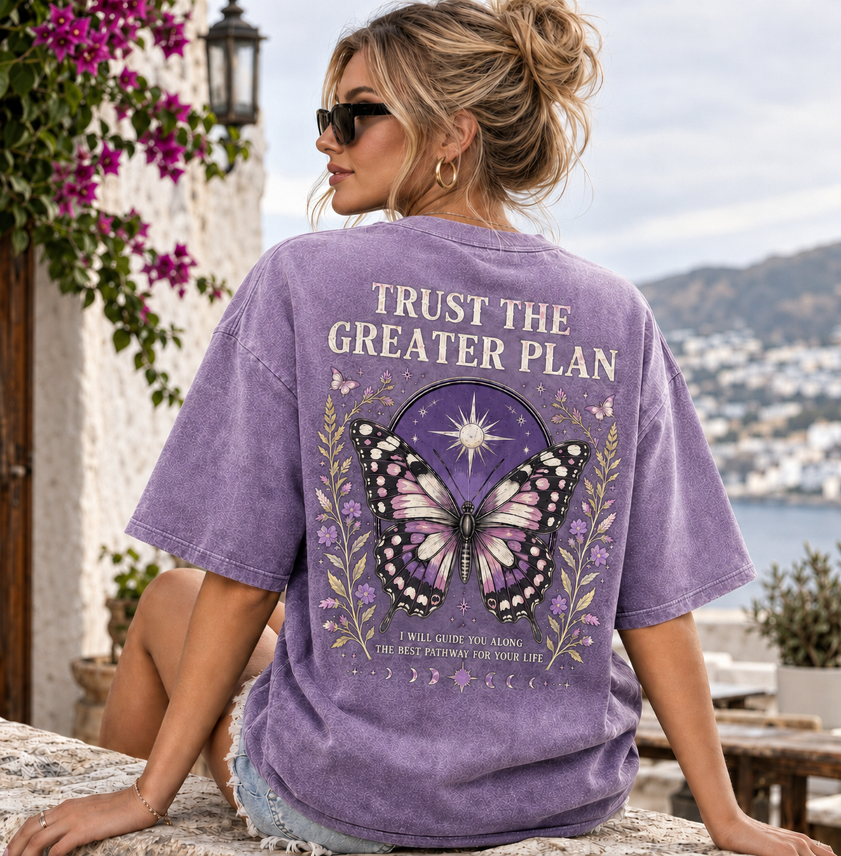 Trust The Greater Plan Oversized T-Shirt