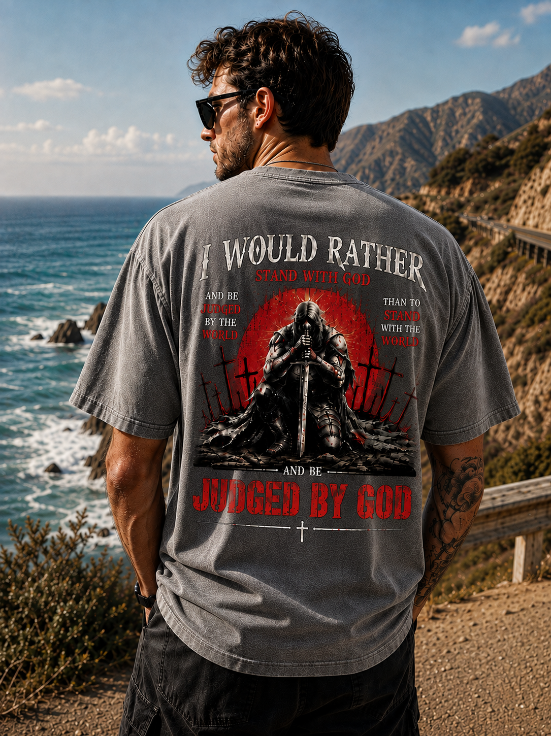 Judged by God – Vintage Graphic Tee