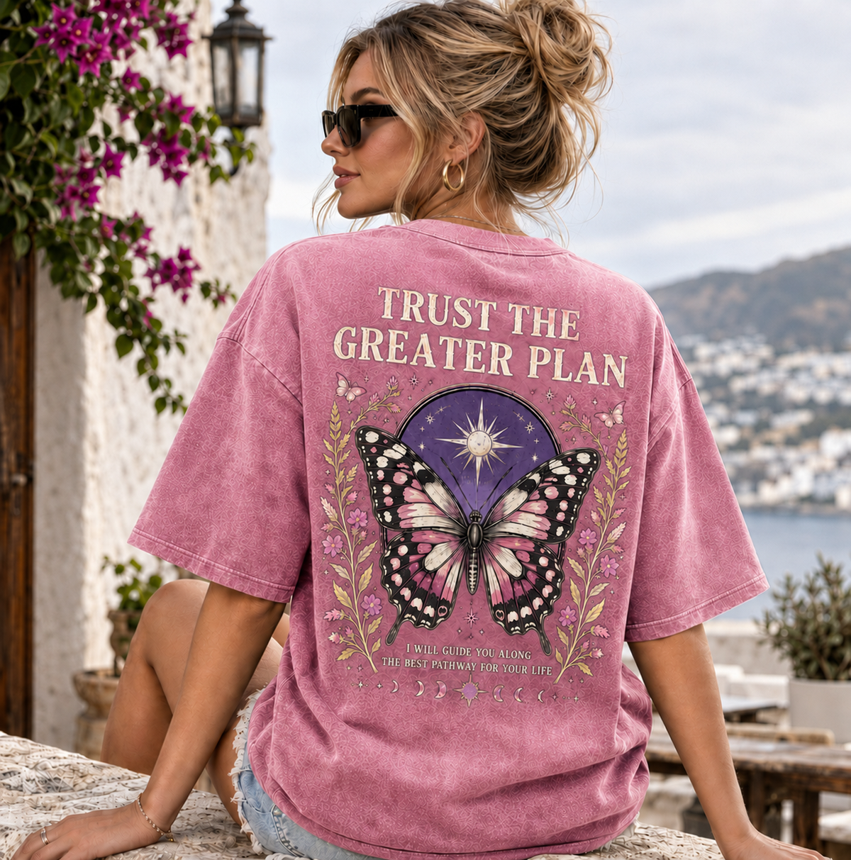 Trust The Greater Plan Oversized T-Shirt