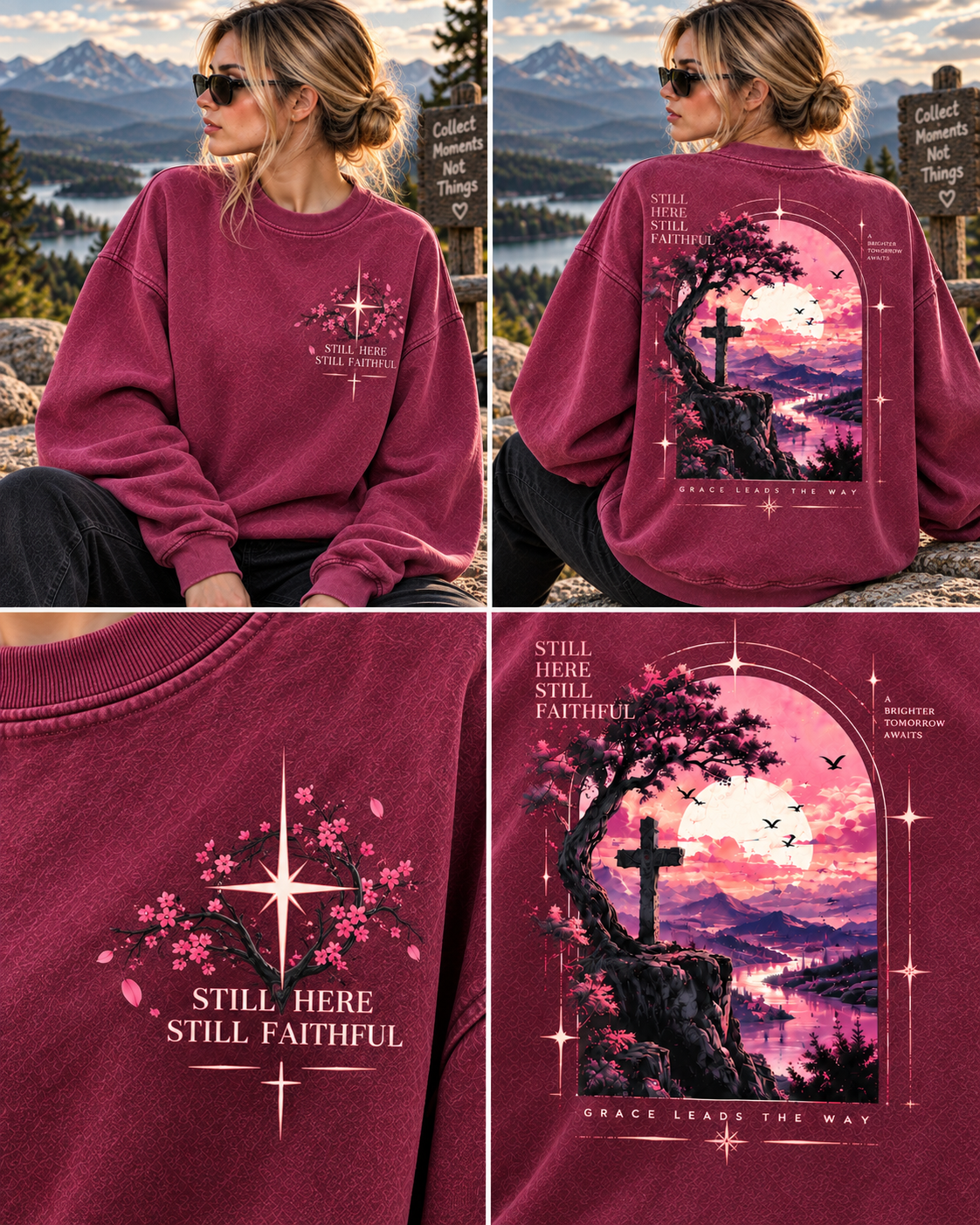 Still Here, Still Faithful – Vintage Faith Sweatshirt