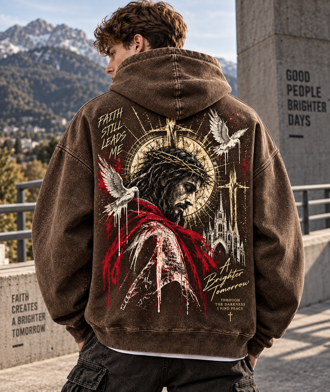 Faith Still Leads Me – A Brighter Tomorrow Hoodie