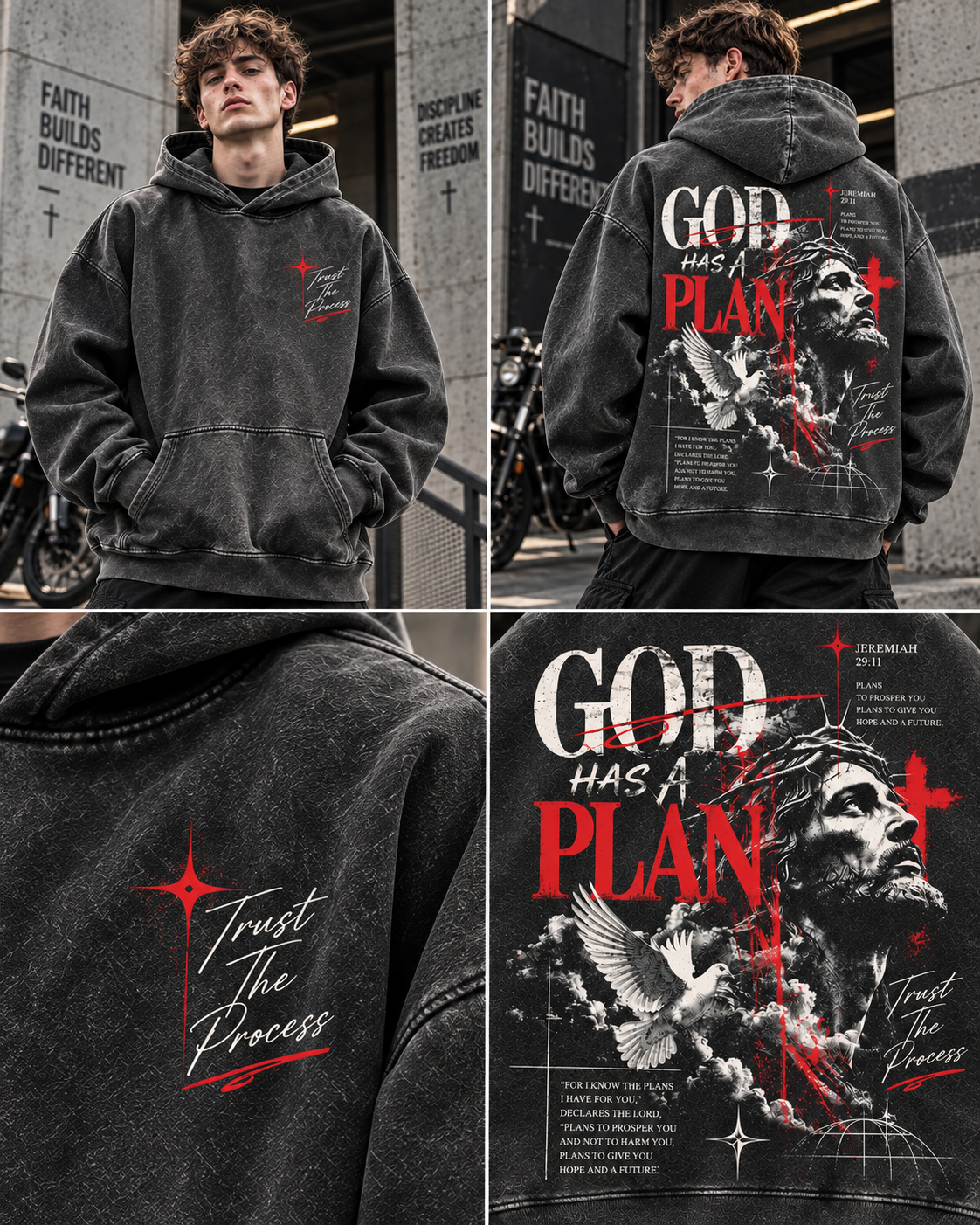 GOD Has A Plan – Faith Streetwear Hoodie