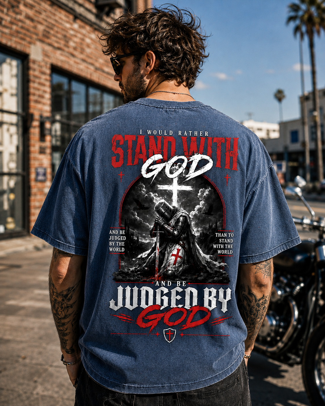 Faith Over Fear Vintage Graphic Tee