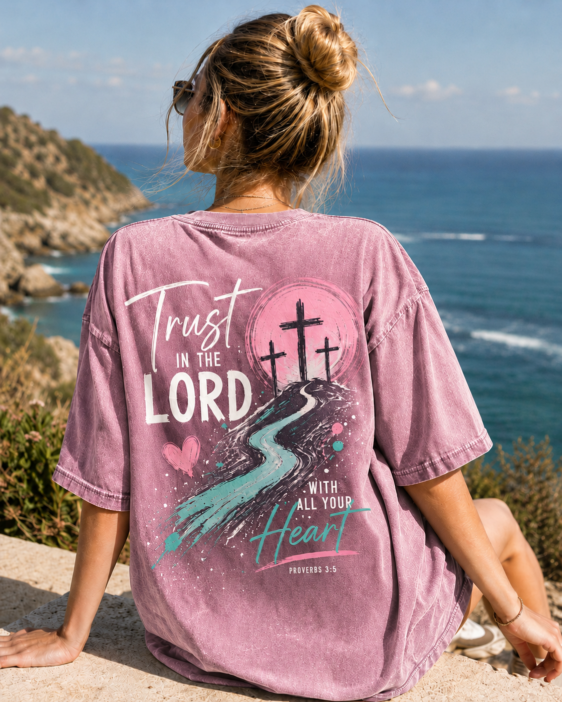 Trust in the Lord Graphic Vintage Wash T-Shirt