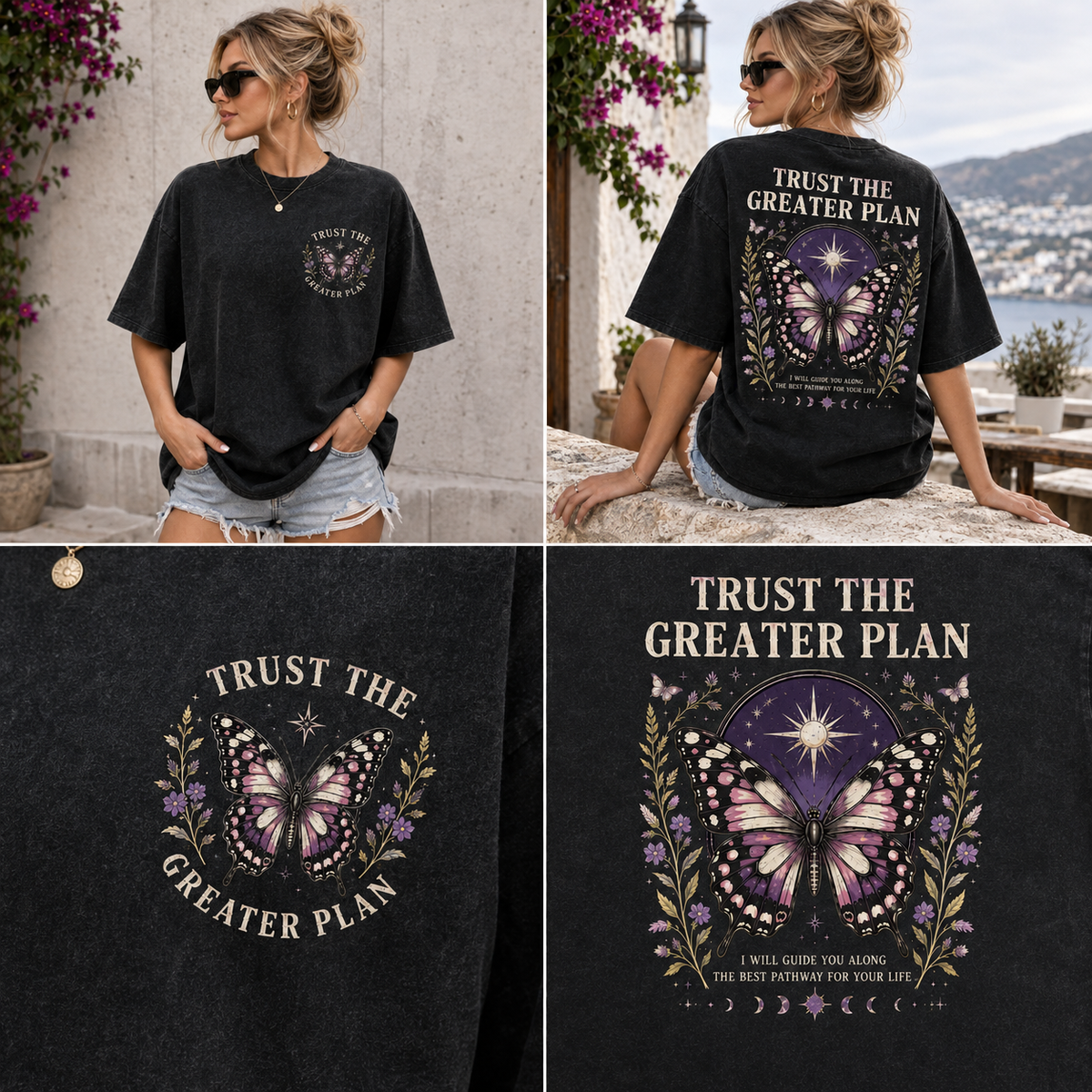 Trust The Greater Plan Oversized T-Shirt