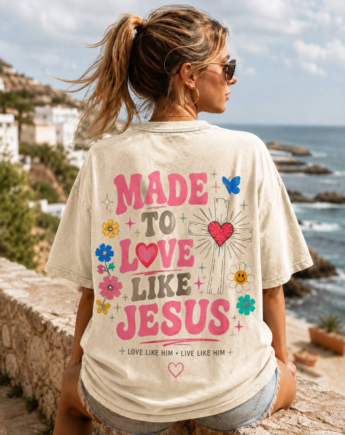 Made to Love Like Jesus – Vintage Graphic Tee