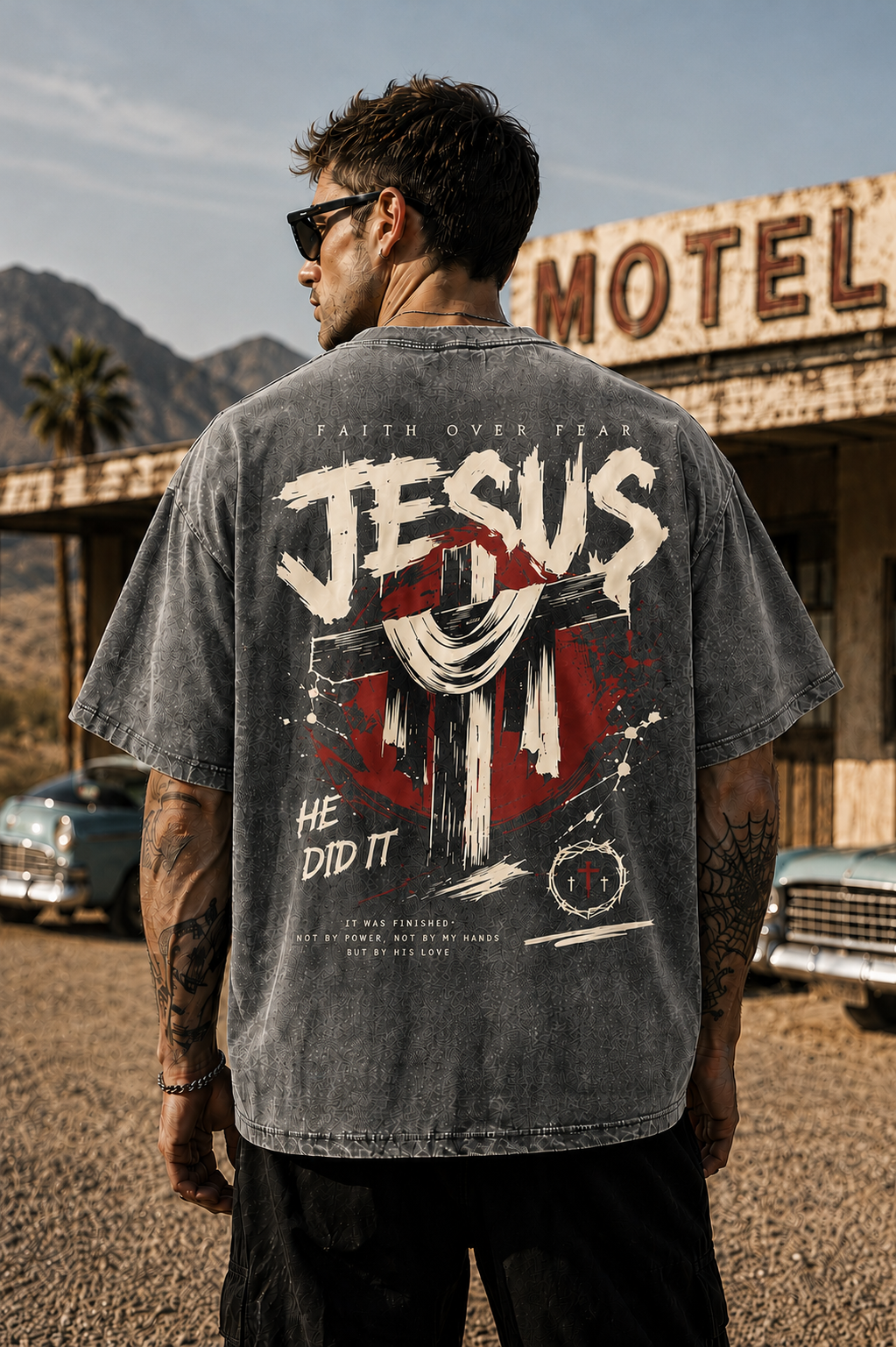 Faith Over Fear Vintage Tee