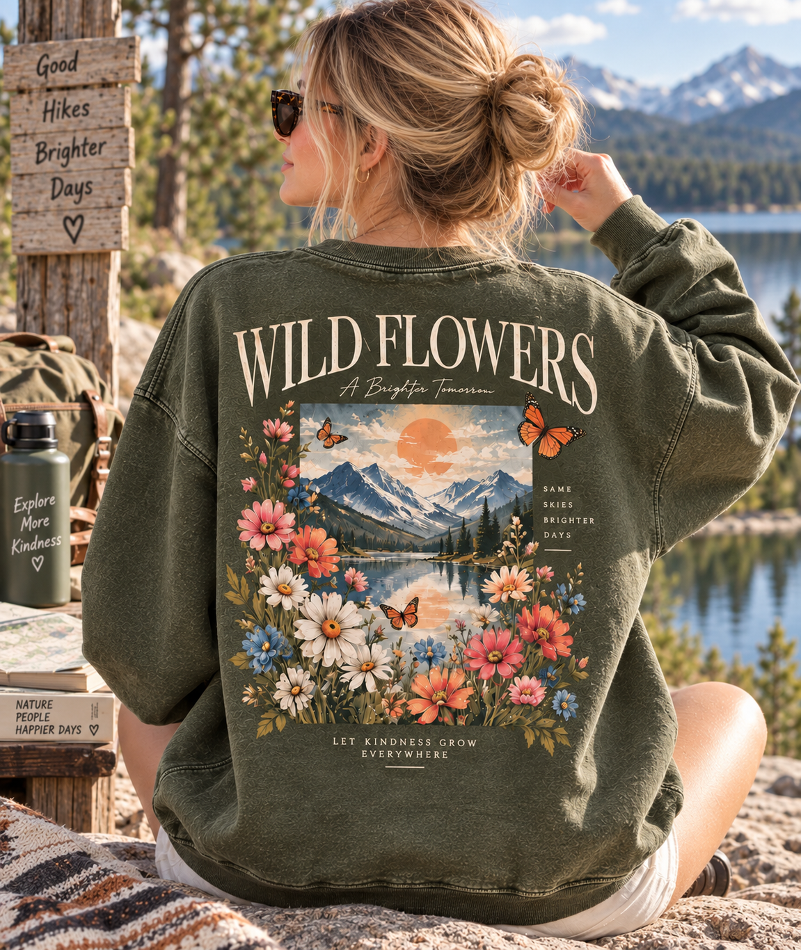 Wild Flowers – A Brighter Tomorrow Sweatshirt 🌼