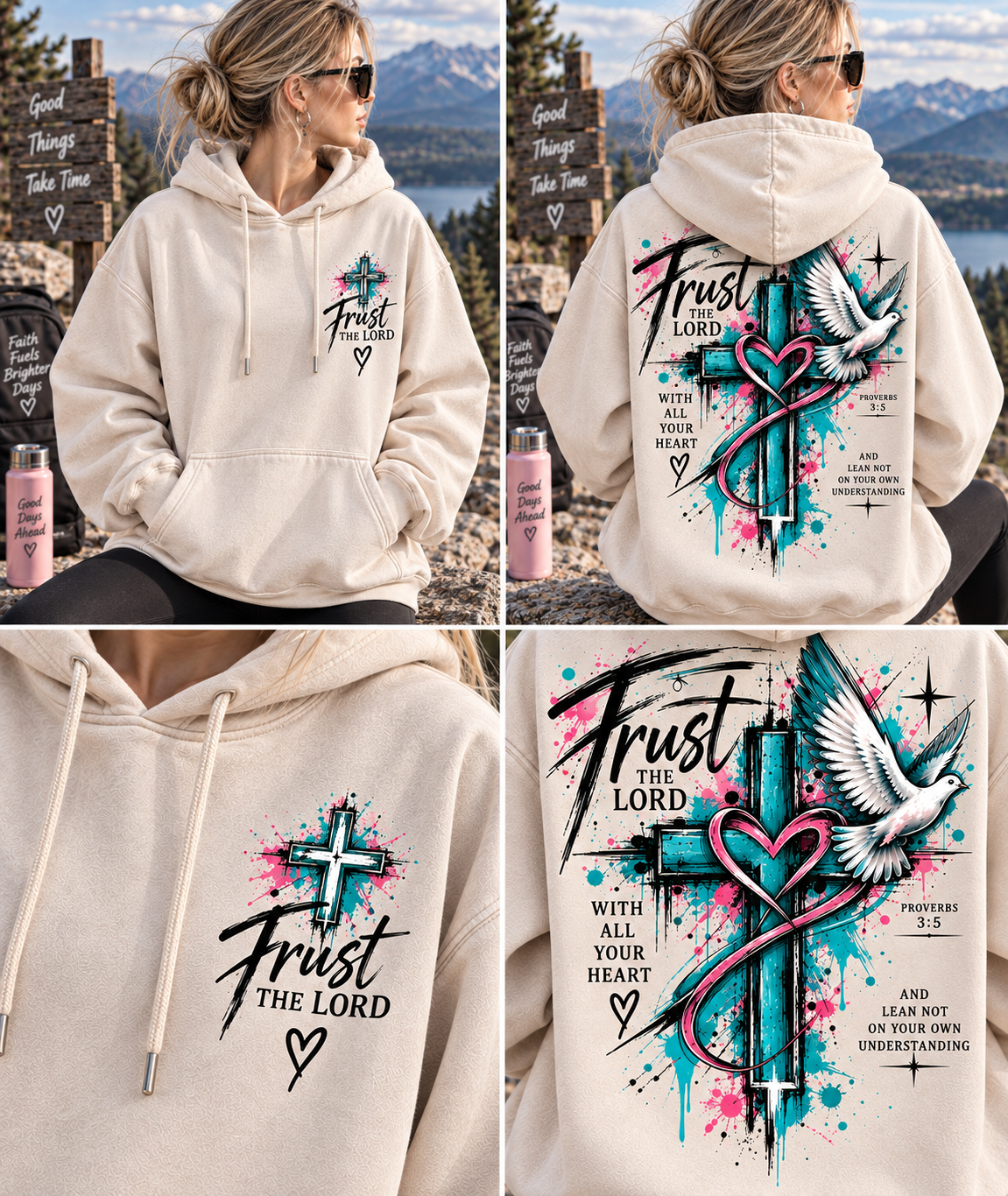Trust The Lord – Faith & Grace Vintage Hoodie
