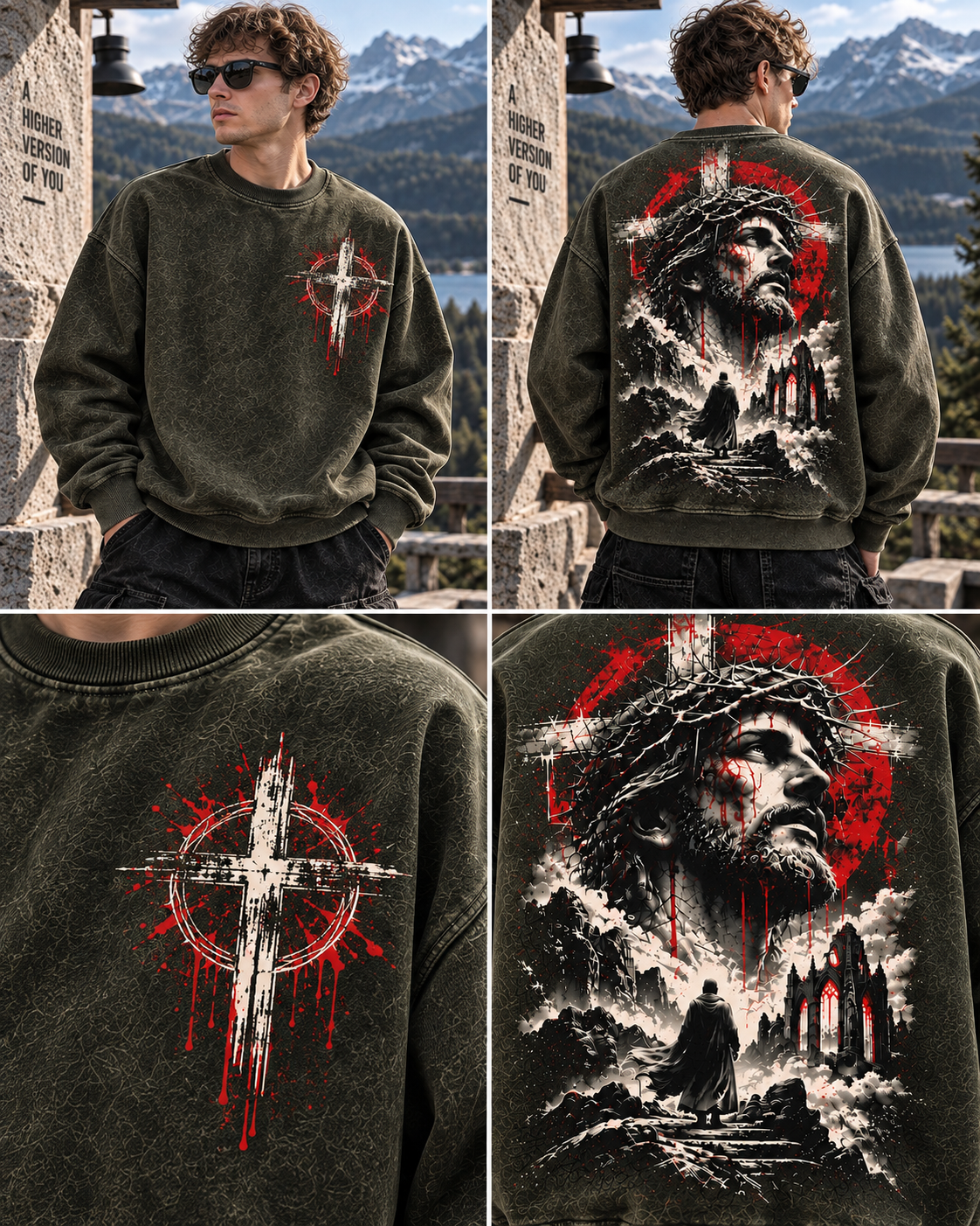 Faith & Ruins Vintage Sweatshirt