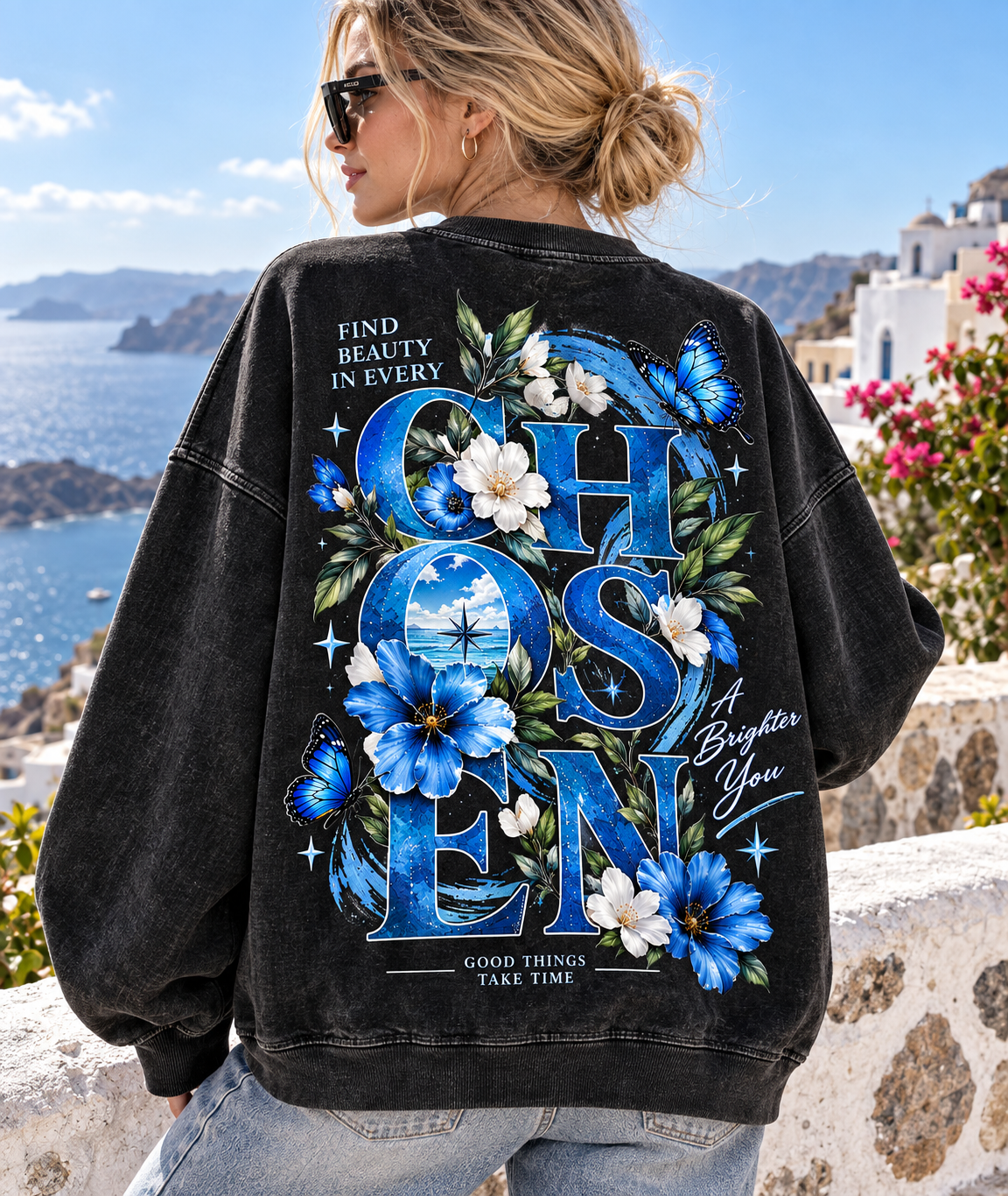 Chosen – A Brighter You Vintage Sweatshirt
