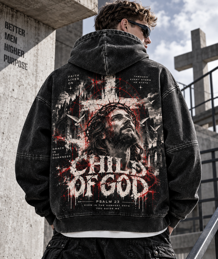 Children of God – Vintage Faith Hoodie