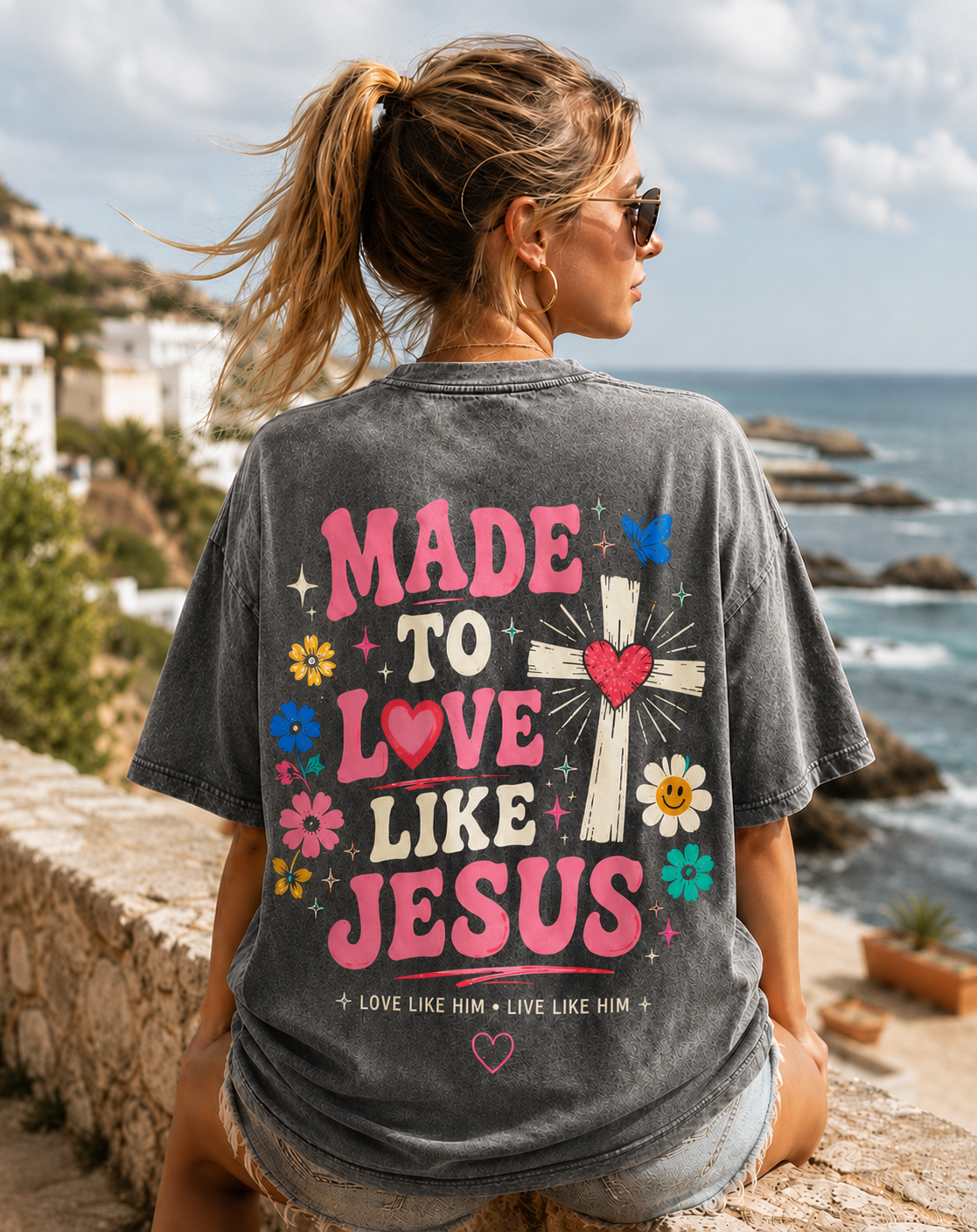 Made to Love Like Jesus – Vintage Graphic Tee