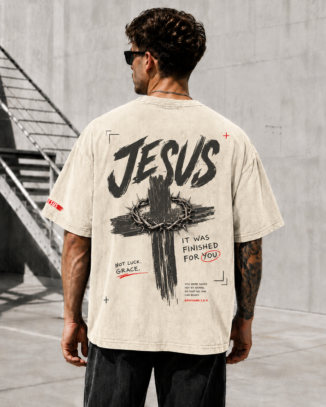 Jesus Cross Vintage Tee