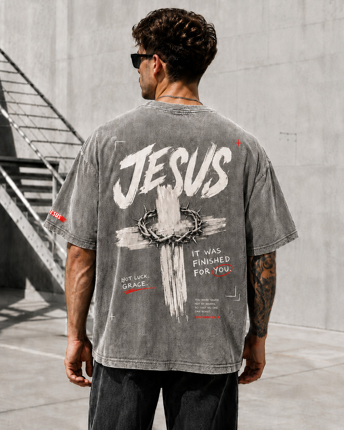Jesus Cross Vintage Tee