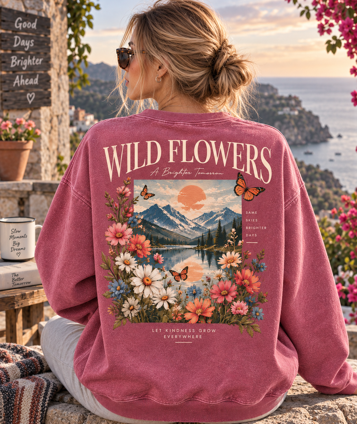 Wild Flowers – A Brighter Tomorrow Sweatshirt