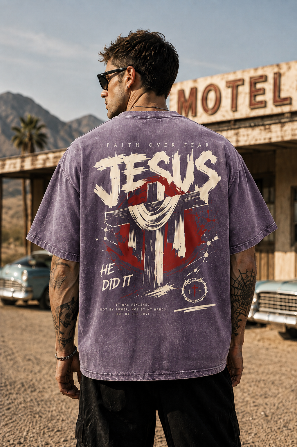 Faith Over Fear Vintage Tee