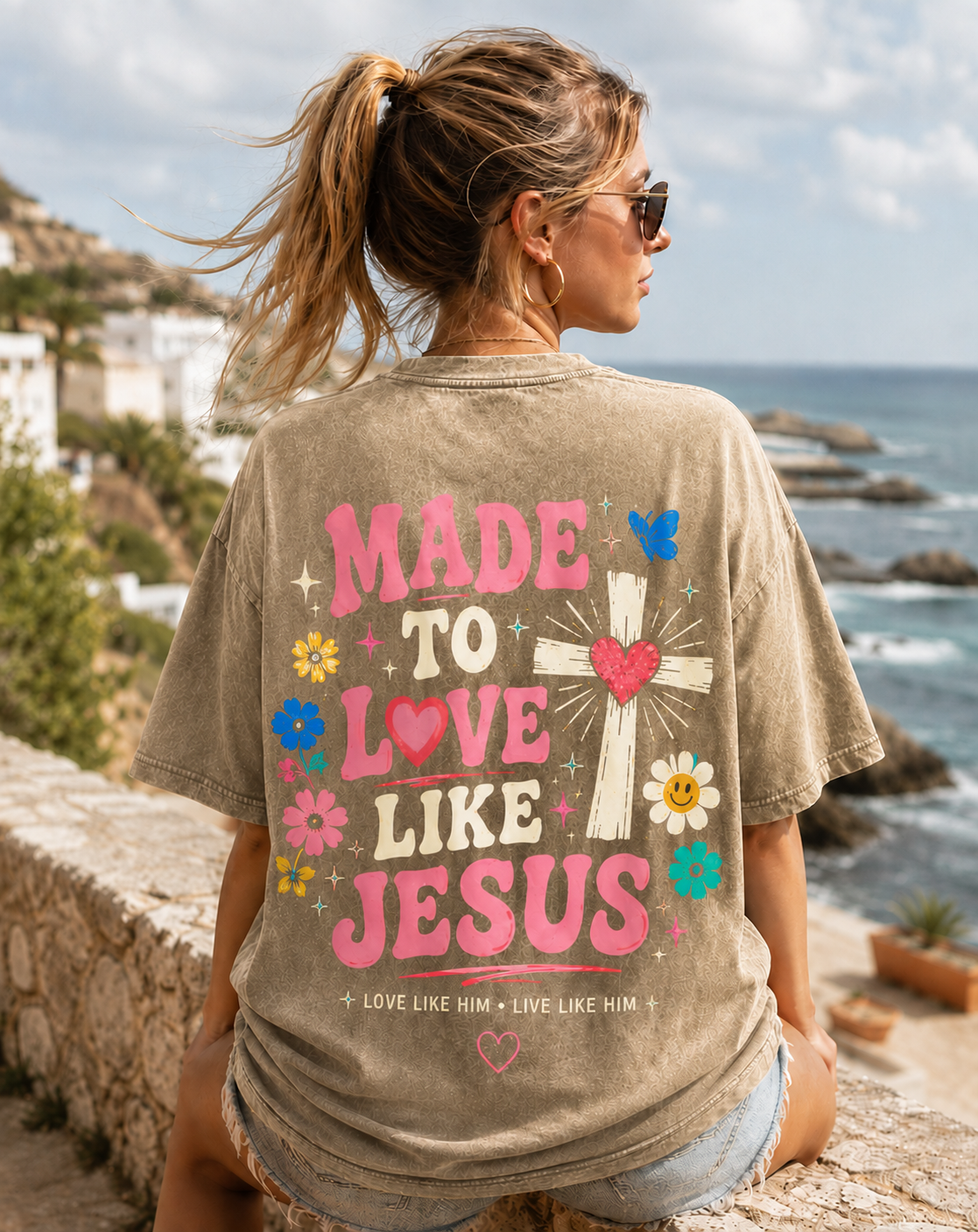 Made to Love Like Jesus – Vintage Graphic Tee