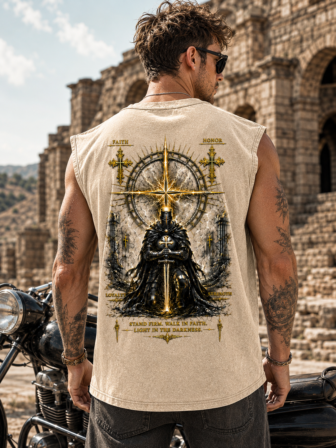 Faith & Honor Knight Tank Top