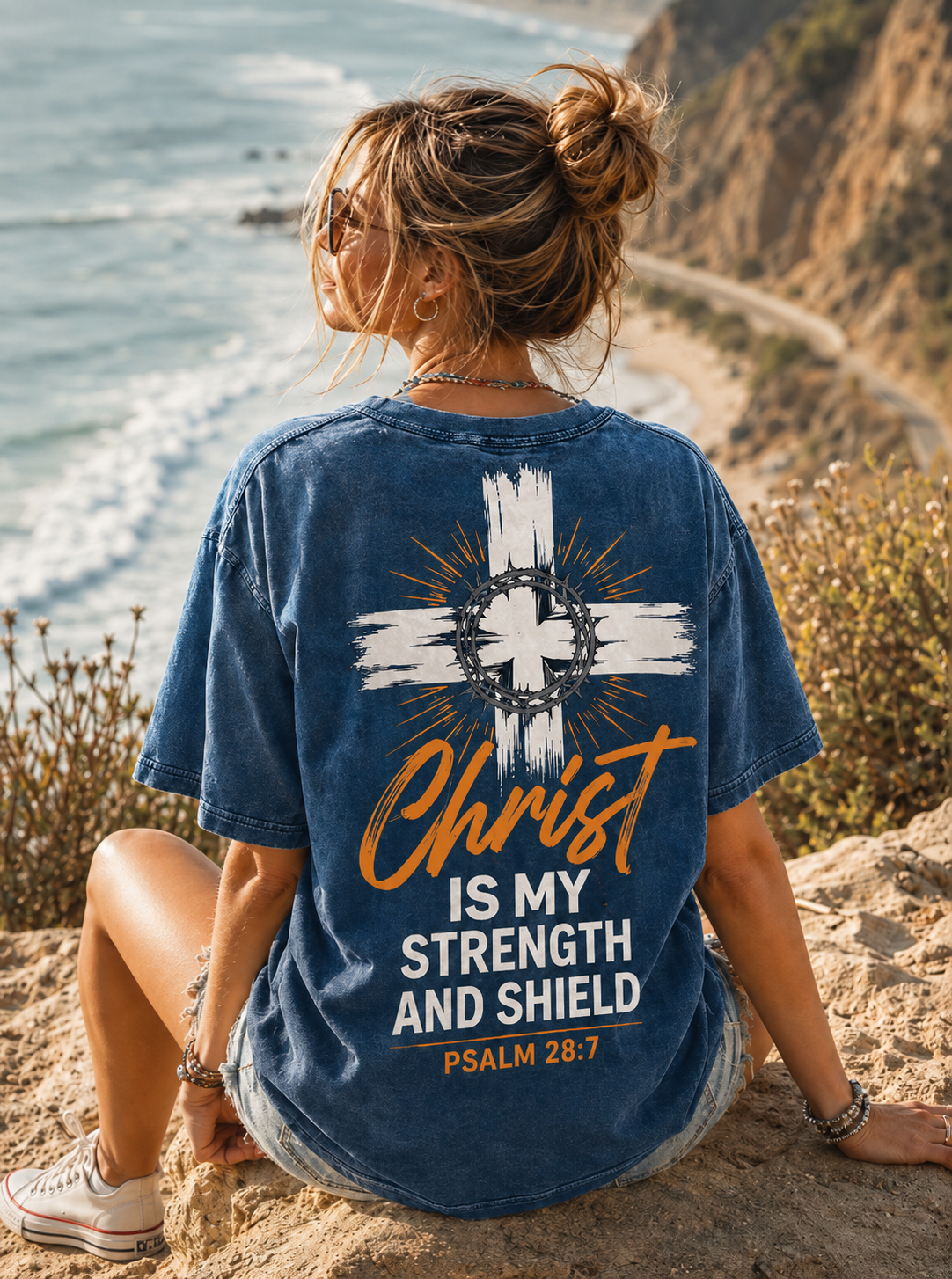 Christ Is My Strength & Shield Tee