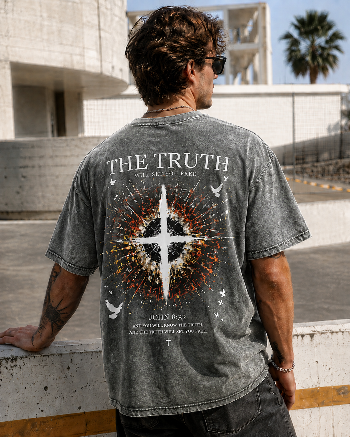 The Truth Washed Oversized T-Shirt