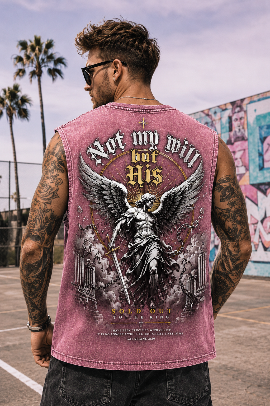 Not My Will Washed Tee – Sold Out to the King