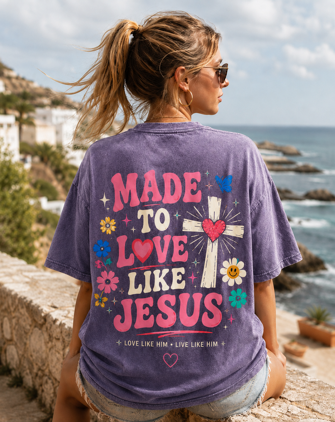 Made to Love Like Jesus – Vintage Graphic Tee
