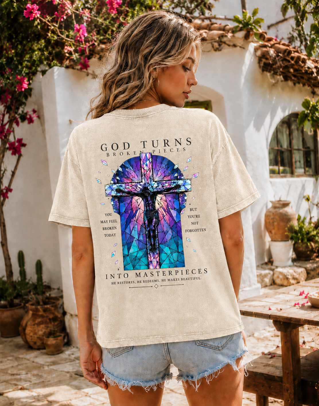 Broken Pieces Masterpiece Vintage T-Shirt