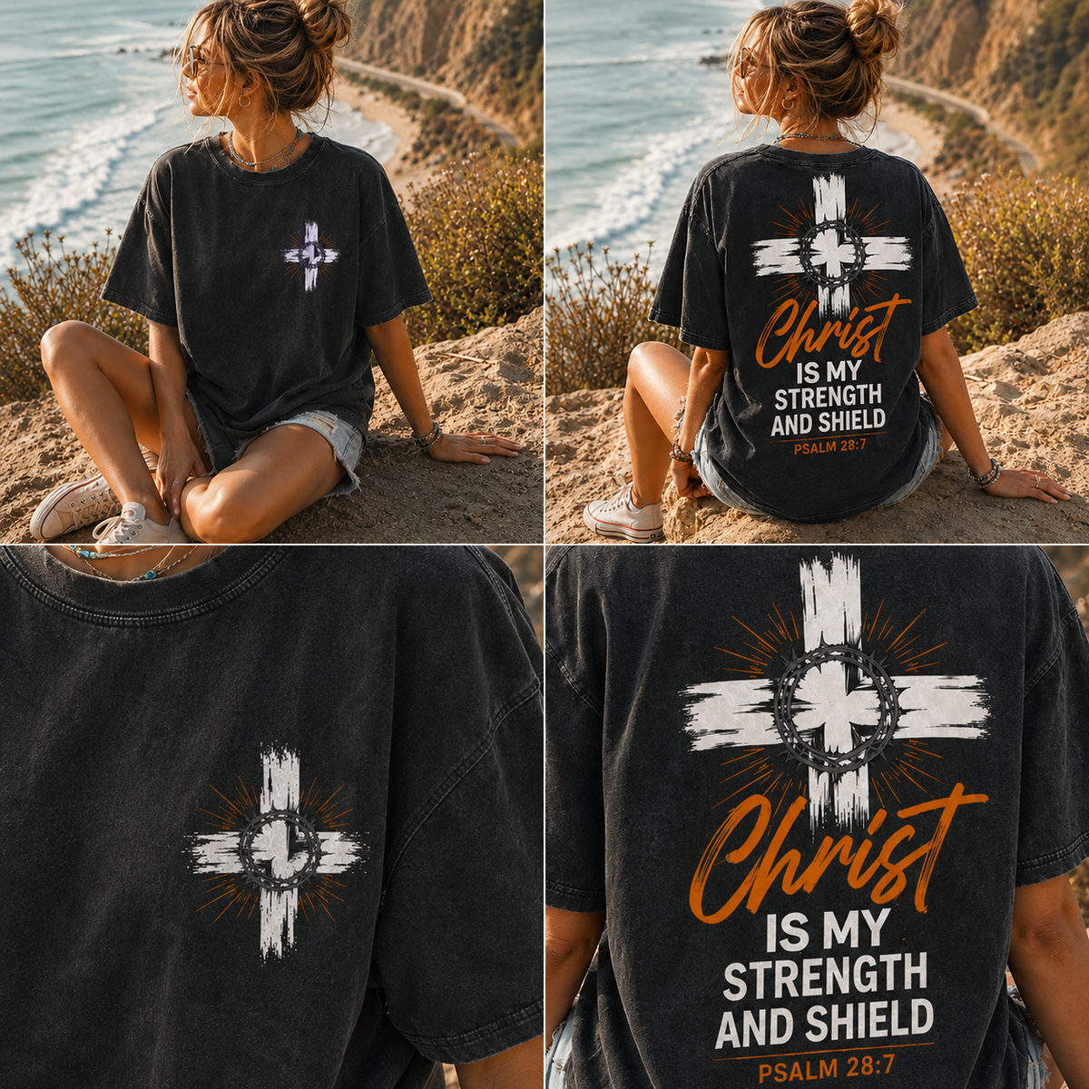 Christ Is My Strength & Shield Tee