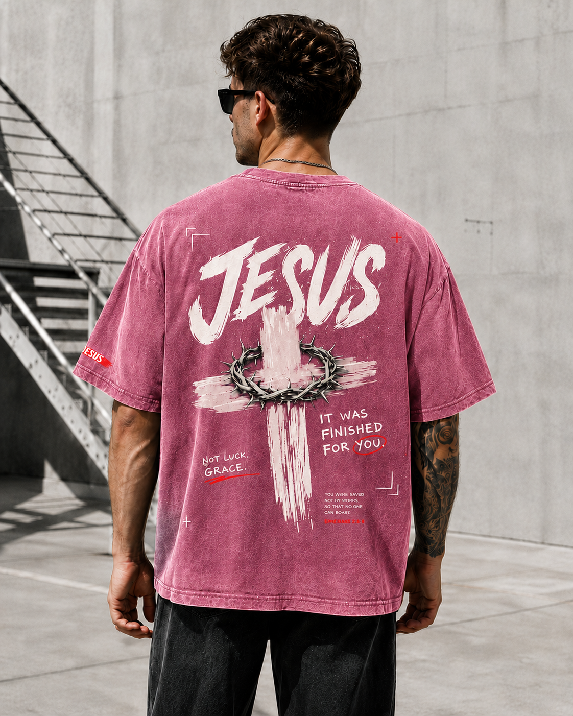 Jesus Cross Vintage Tee