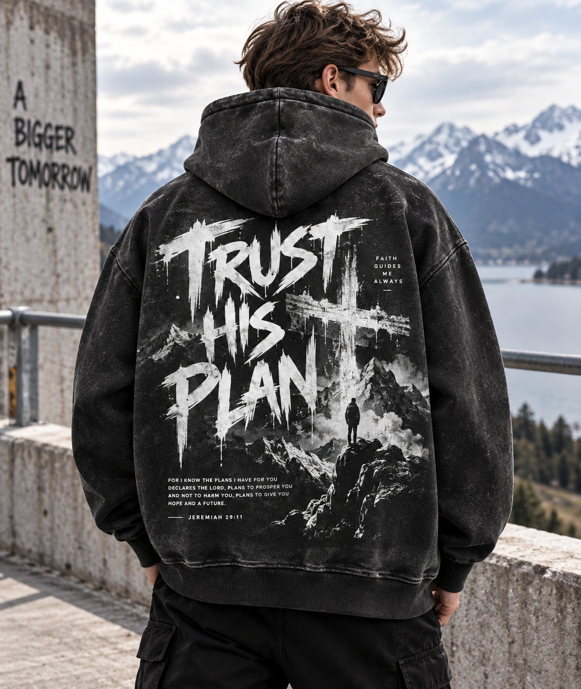 Trust His Plan – Vintage Faith Hoodie